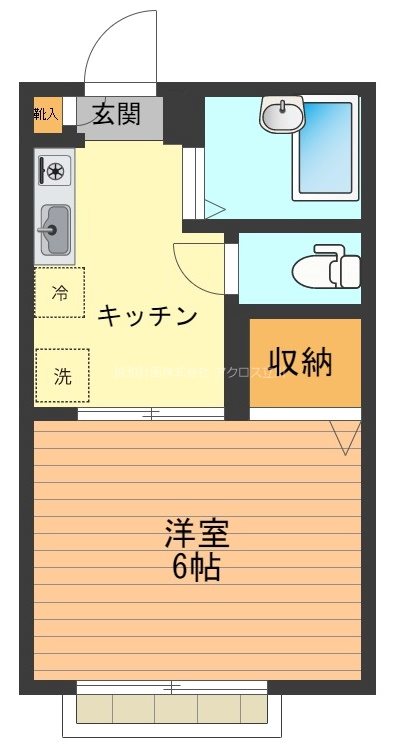 ロゥクワト 間取り図