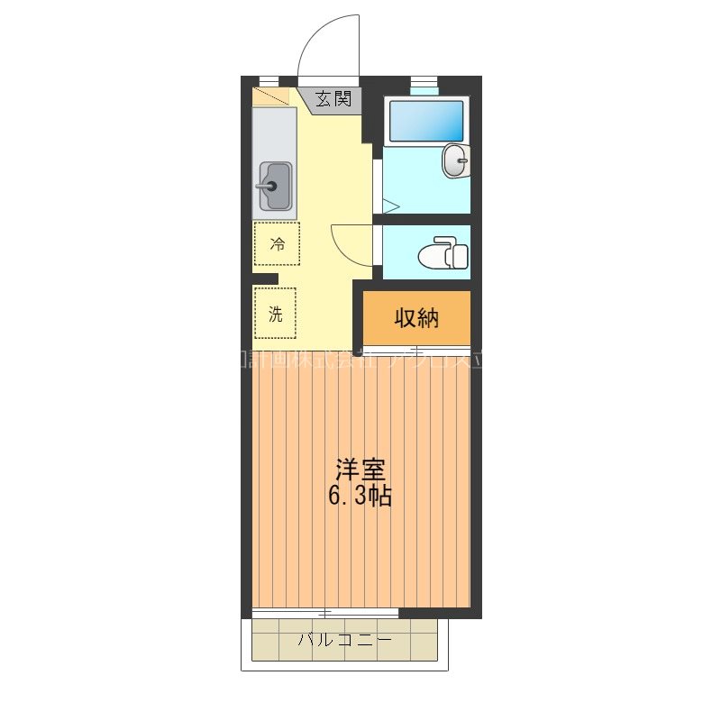 ペニーレイン 間取り図