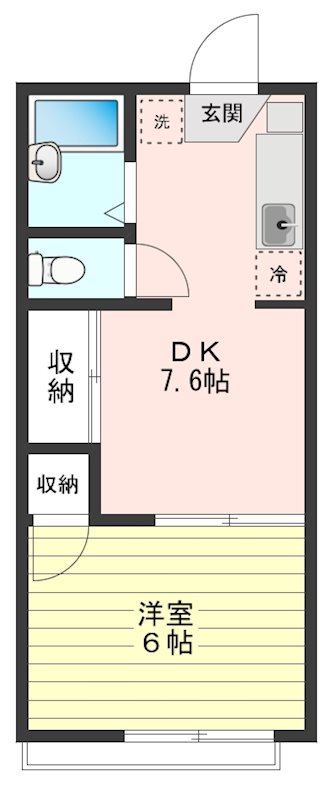 パールハイム 間取り図