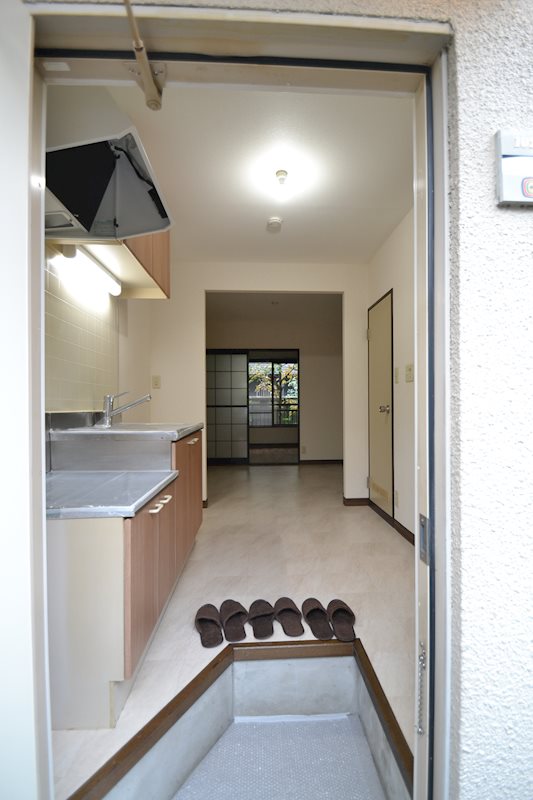 パールハイム 玄関