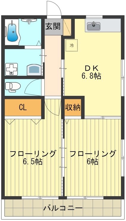 アゼリア 間取り図