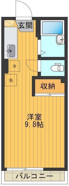 アメニティ国立 間取り図