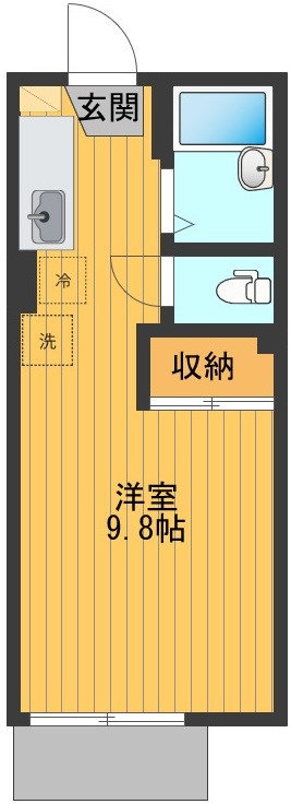 アメニティ国立 間取り図