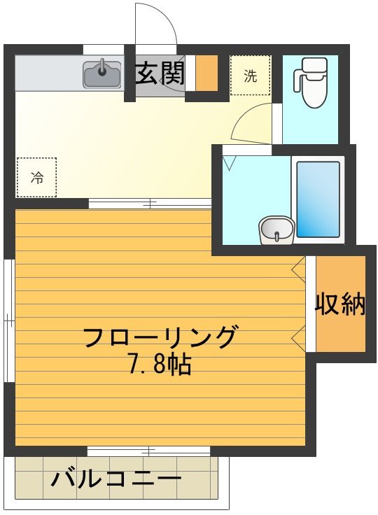 アーク・イノウエ 間取り図