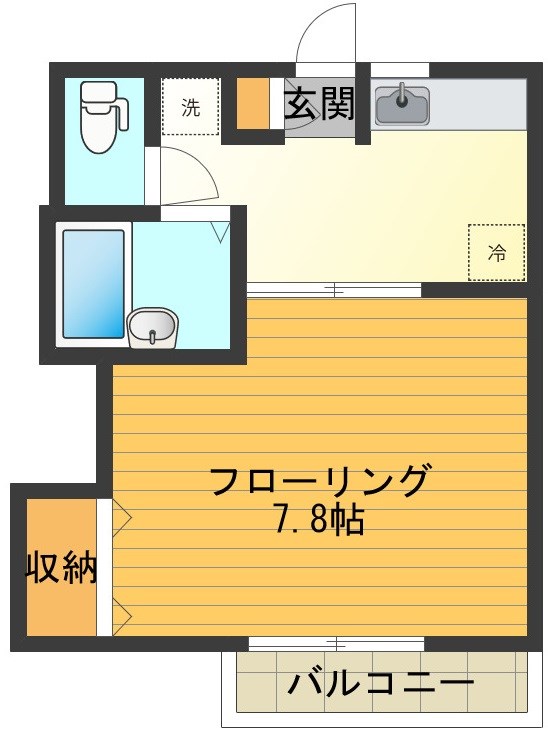アーク・イノウエ 間取り図