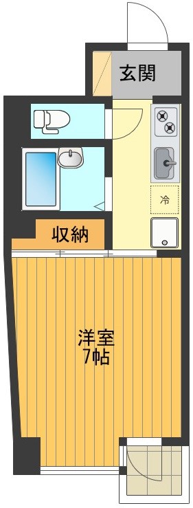 イグレック立川 間取り図