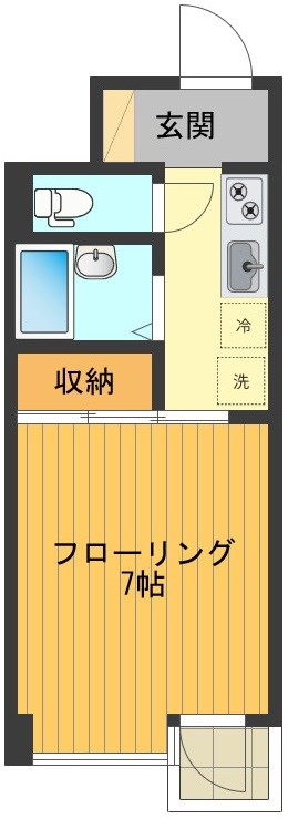 イグレック立川 間取り図