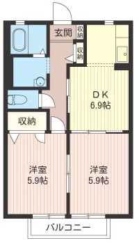 カーサ・ブリアン 間取り図