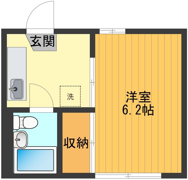 コーポナディア 間取り図