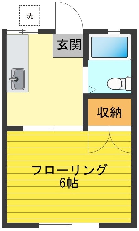 パナハイツ関根 間取り図