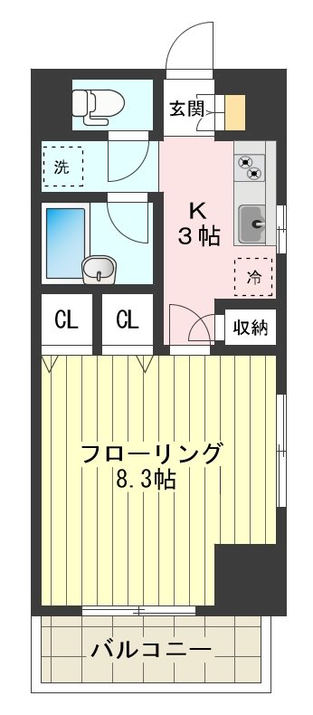 ビーンズ立川 間取り
