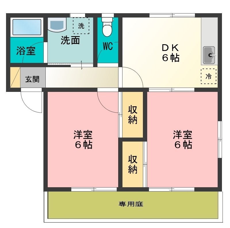 ウィングＭ 間取り図