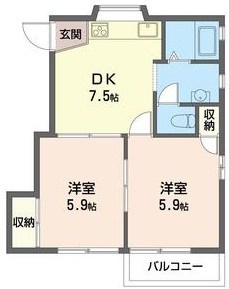 オークヴィレッジ 間取り図