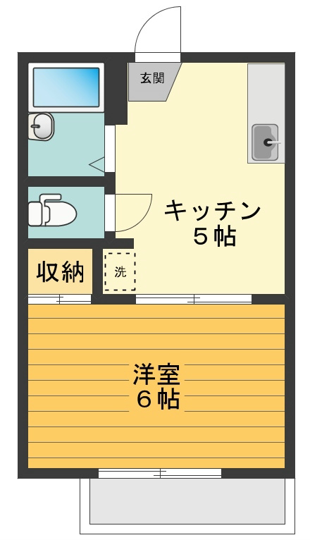 サンモールタカハシ 間取り図