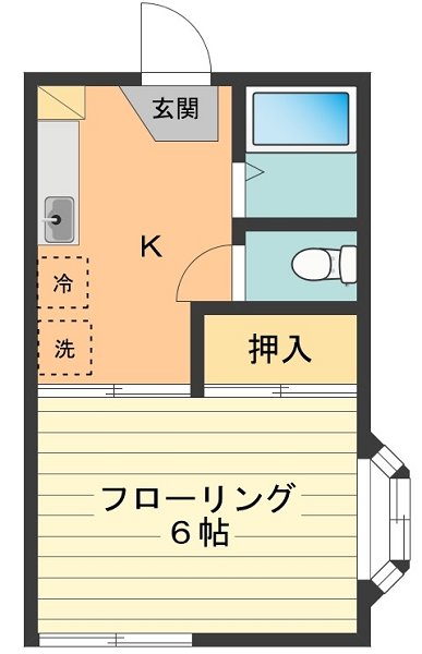 ギャラント玉川 間取り図