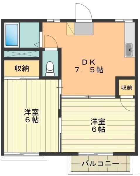 グリーングラス 間取り図