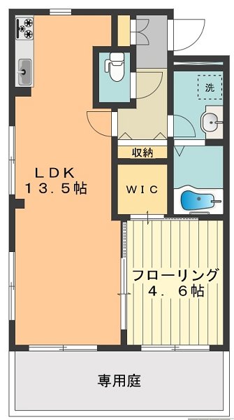 ミラベルガーデン 間取り図