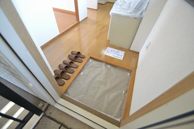 ハイムたけ 玄関