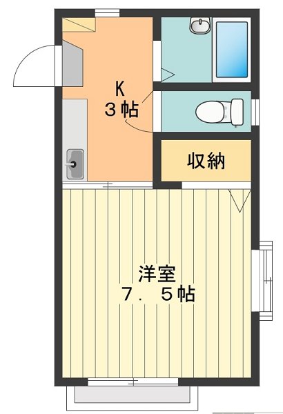 メゾンドソレイユ 間取り図