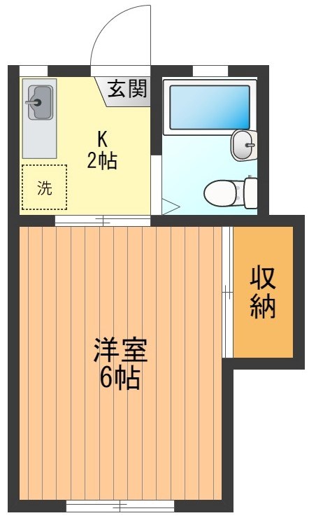 エムハイツ 間取り図