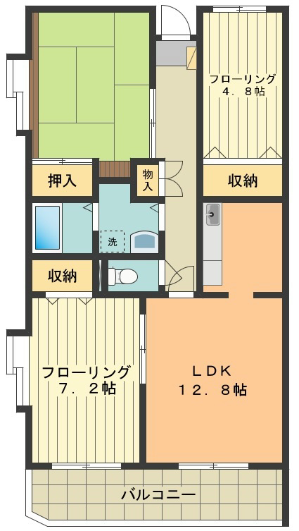 プリマヴェーラ 間取り図