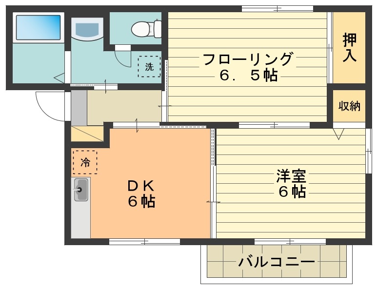 メゾンドリヴェール 間取り図