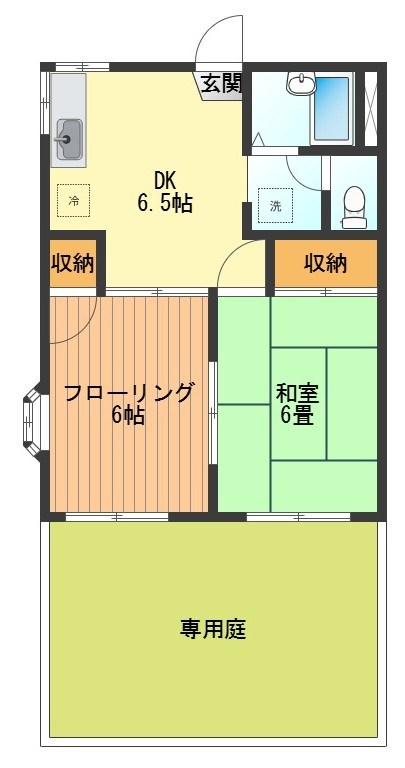 グランメールみなみ 間取り図