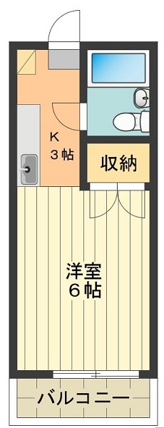 コーポラスみよし 間取り図