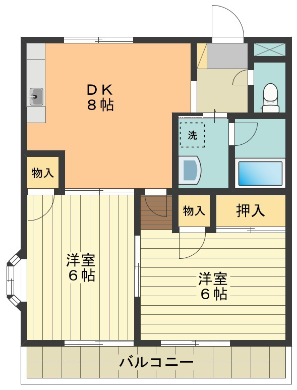 ドームハウス 間取り図