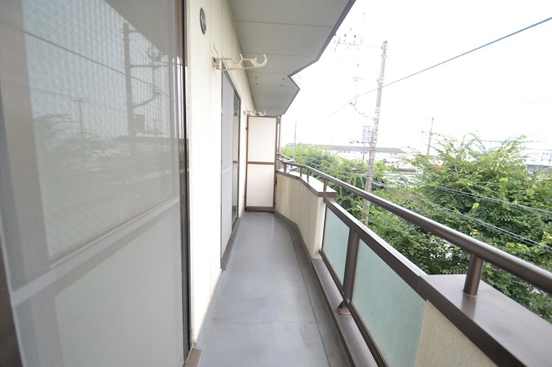 ドームハウス ベランダ