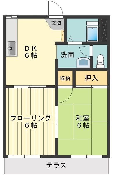 ファミール８８ 間取り図