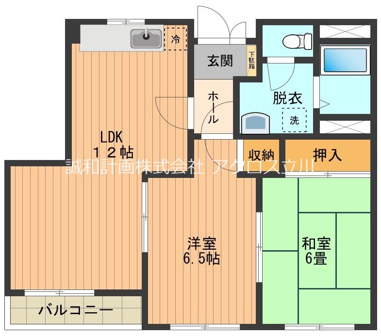 アピアⅠ 間取り図
