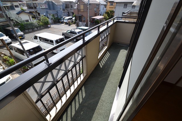 シティハイムハイムセゾン ベランダ