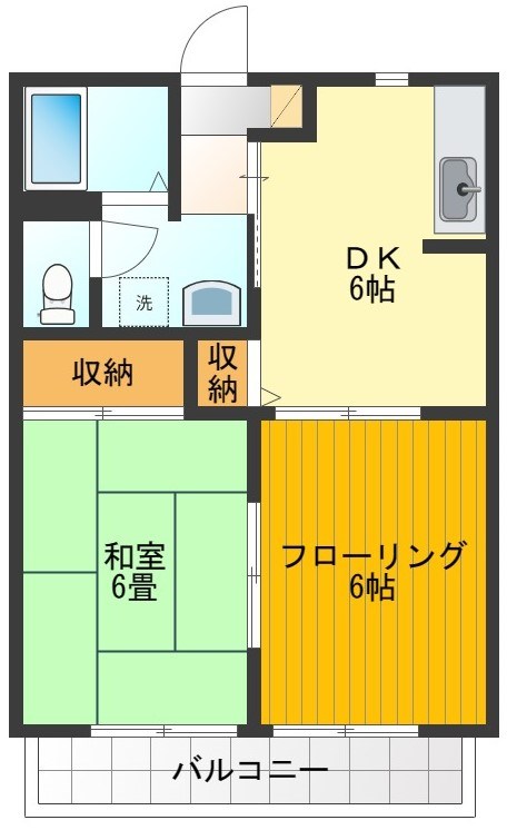 ネクサスKurihara 間取り図