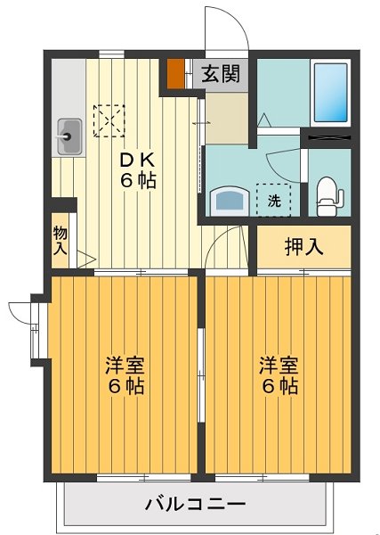 ネクサスKurihara 間取り図