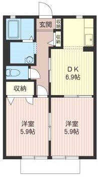 カーサ・ブリアン 間取り図