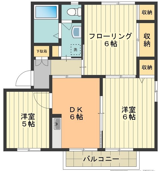 サニーコート 間取り図