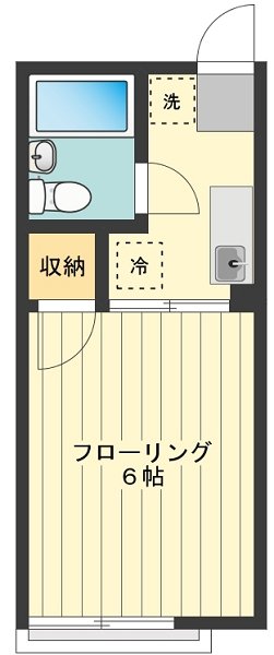 シティハイムイーストベル 間取り図