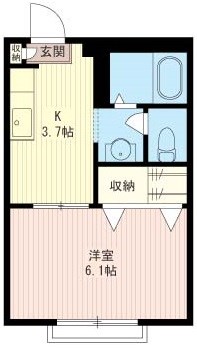 レヨン　ド　ソレイユ 間取り図