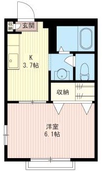 レヨン　ド　ソレイユ 間取り図