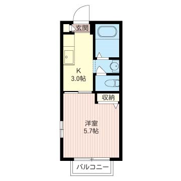 シャルマンガーデン 間取り図