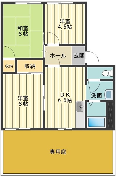 サンレイクコグレ 間取り図