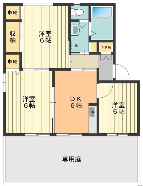 サニーコート 間取り図
