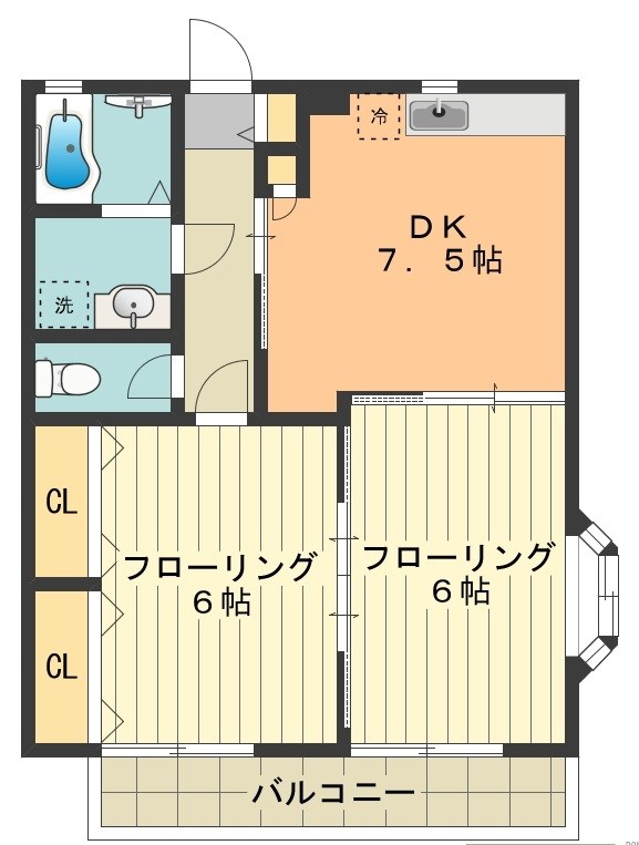 サニーウェル 間取り図