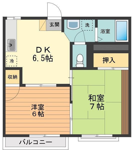 フェルム大山 間取り図