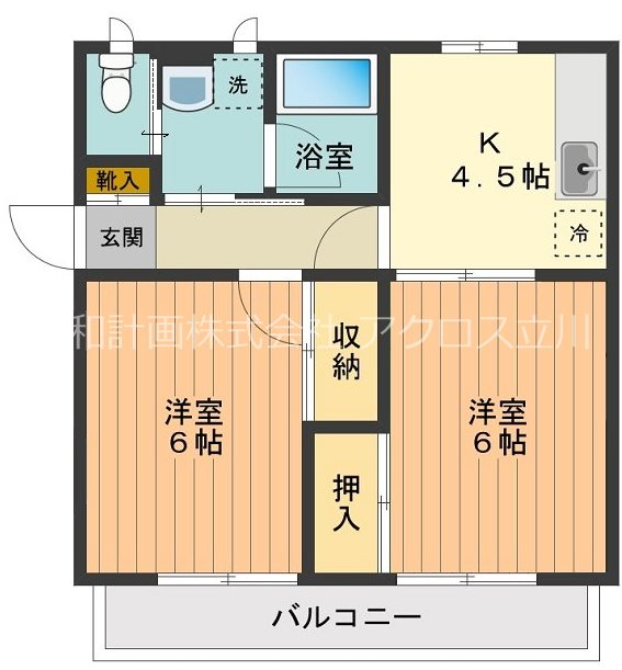 ウィングＭ 間取り図