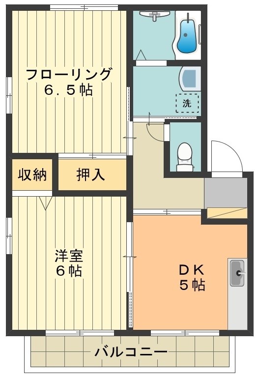 ドエルＡ 間取り図