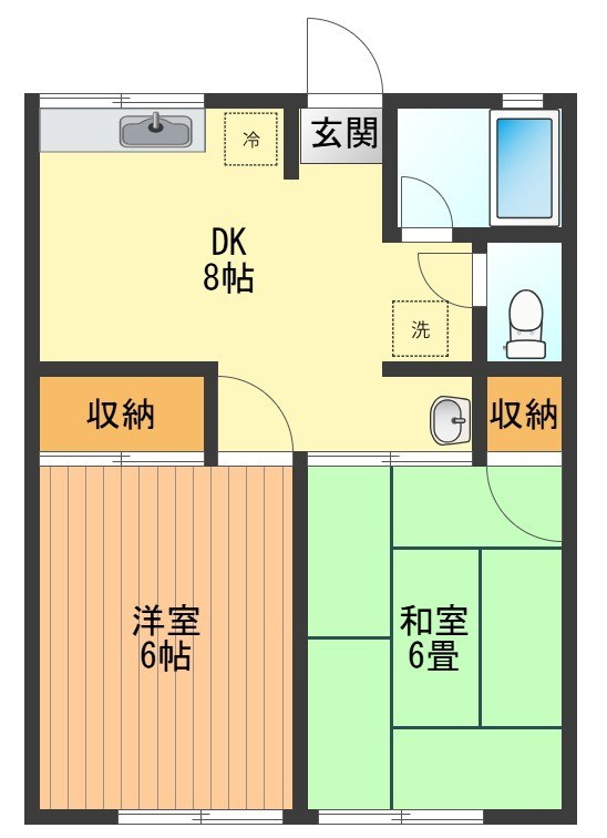 シティハイムナカノ 間取り図