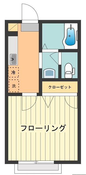 サンビューハイツ 間取り図