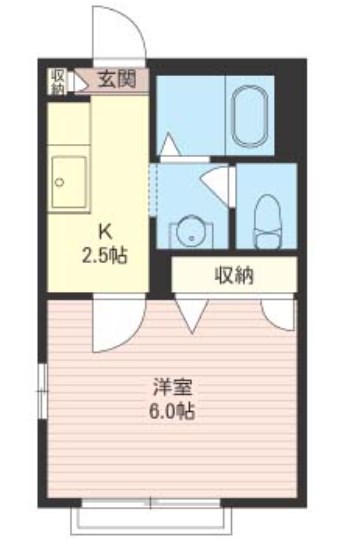 サンビューハイツ 間取り図